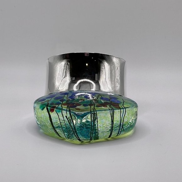 Sterling Silver 925 Wide Cuff Bracelet #1165 - Picture 8 of 9